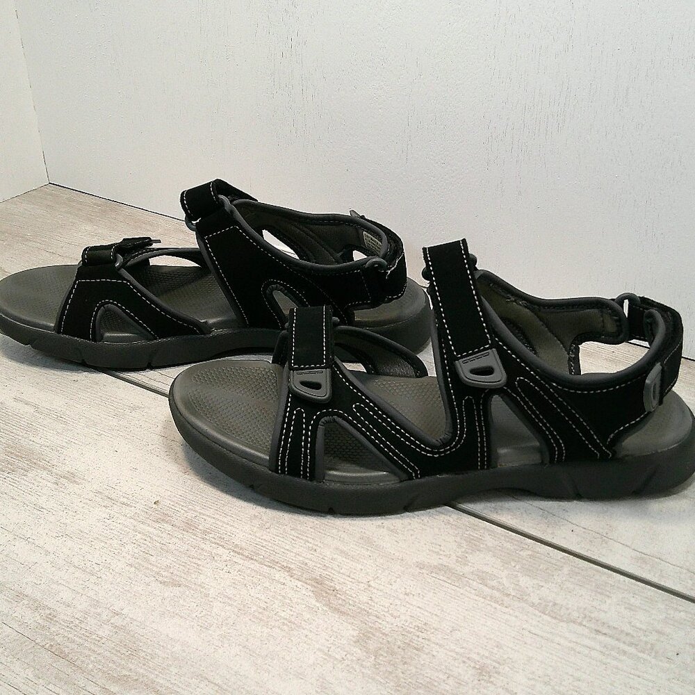 Khombu Evelyn Athletic Hiking Sandals Women's Comfort Walking Size 9M Black